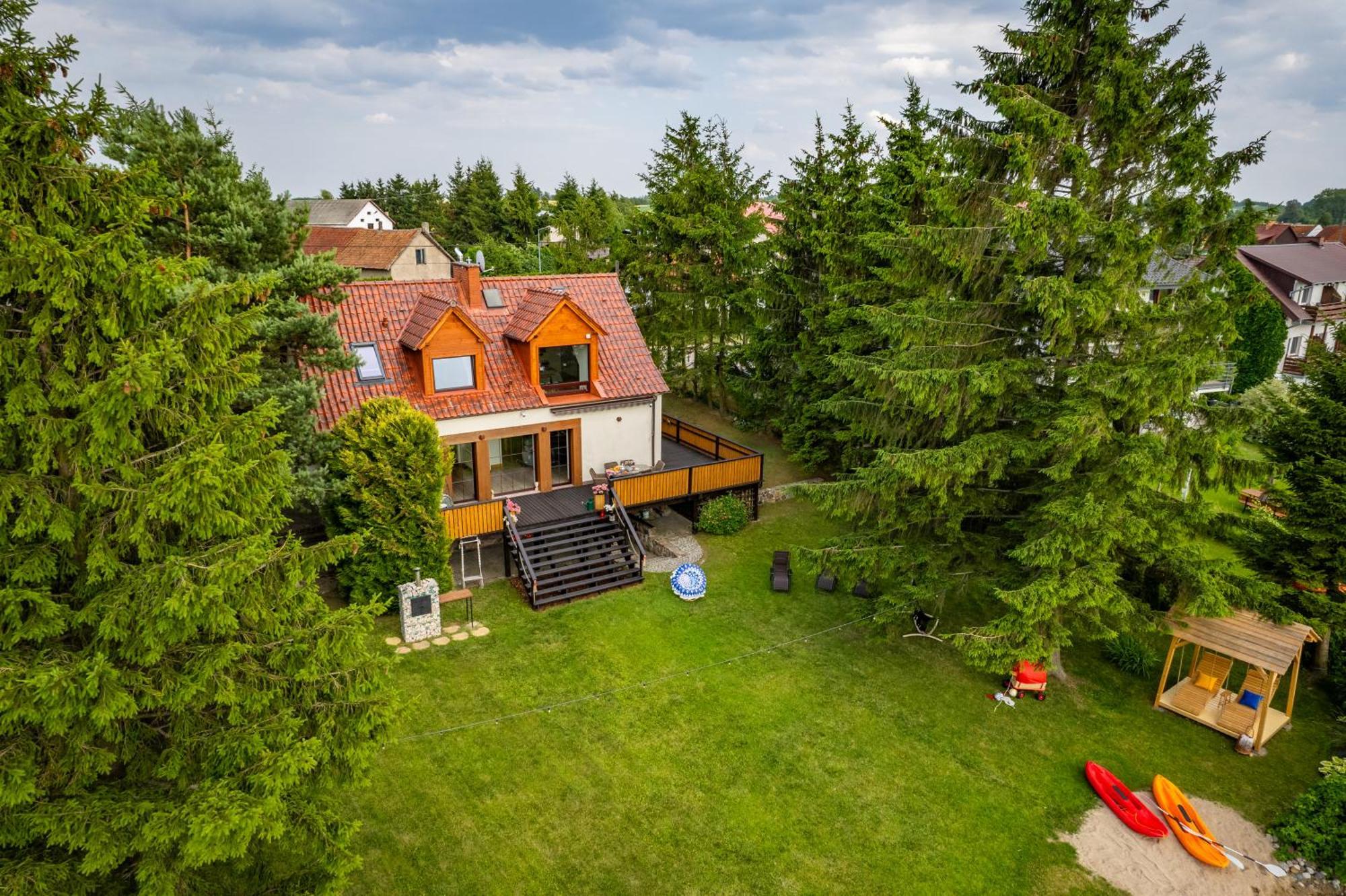 Vila Widokowka 13 Mikołajki Exteriér fotografie