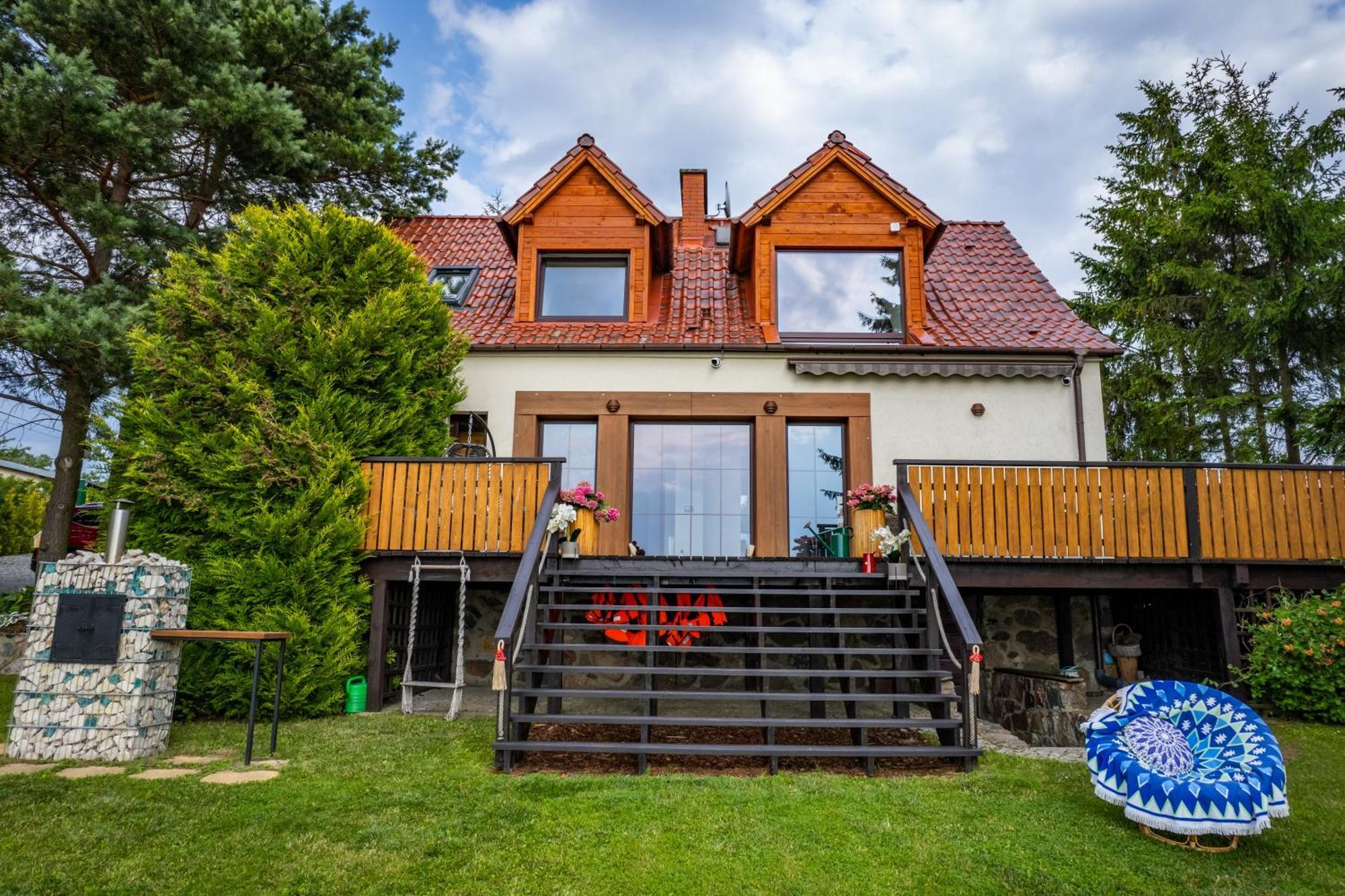 Vila Widokowka 13 Mikołajki Exteriér fotografie