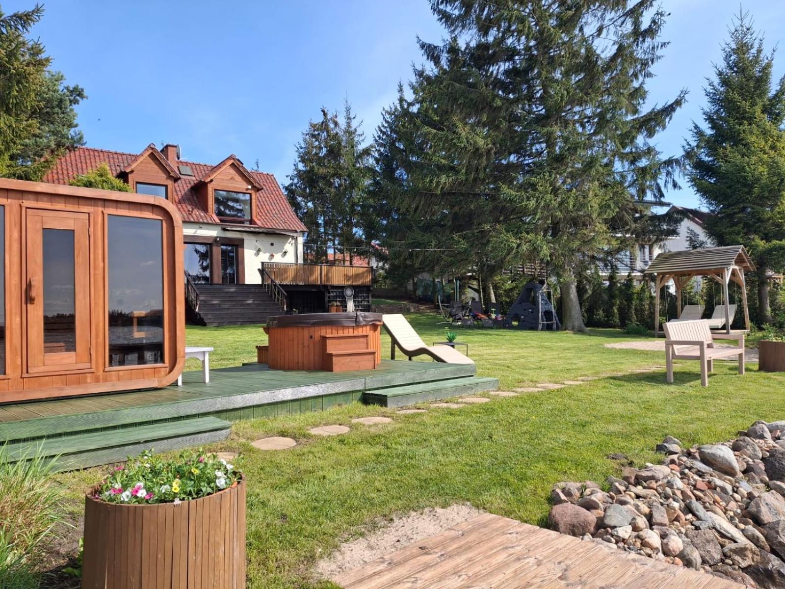 Vila Widokowka 13 Mikołajki Exteriér fotografie
